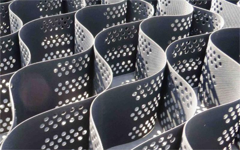 Geocell for gravel stabilization Geocell for gravel stabilization